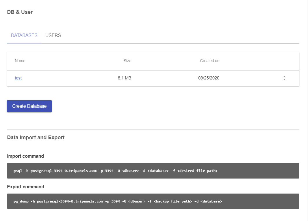 Managing Your Application in the Control Panel · GitBook