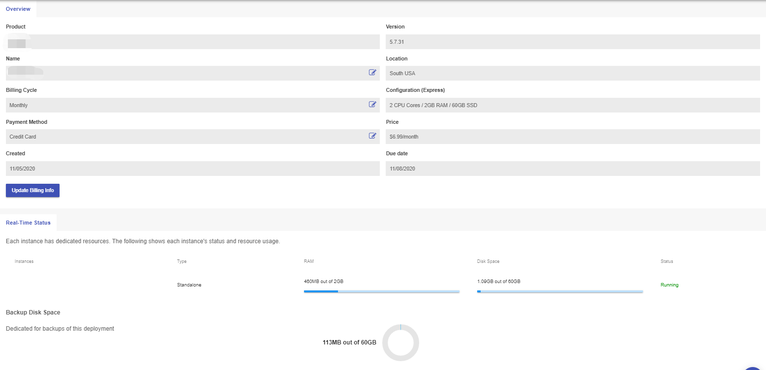 Managing Your Application in the Control Panel · GitBook
