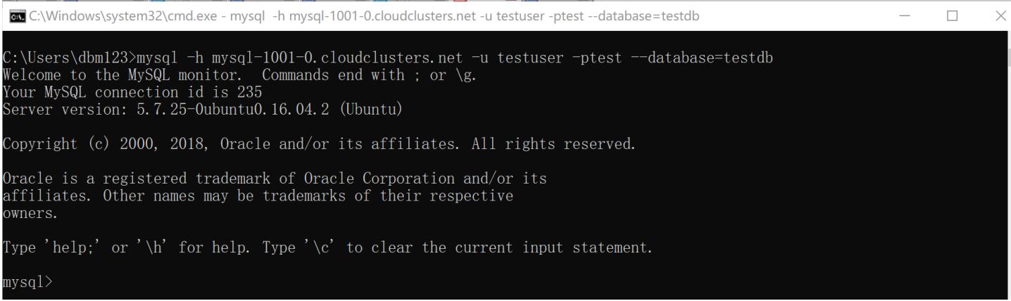 Connect to the MySQL server using Shell from MySQL client below 5.7