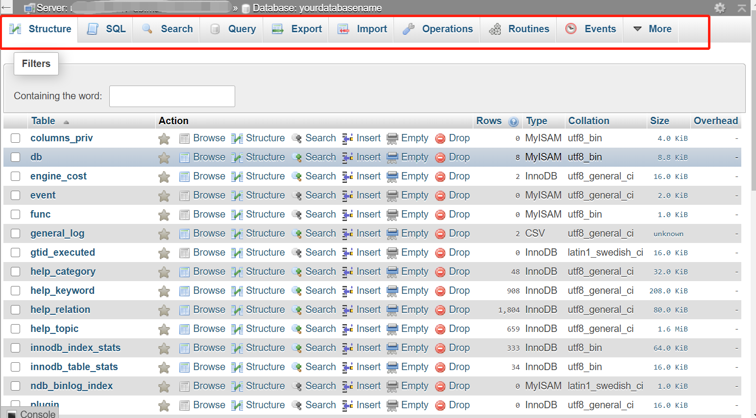 Managing Your MySQL Using phpMyAdmin · GitBook